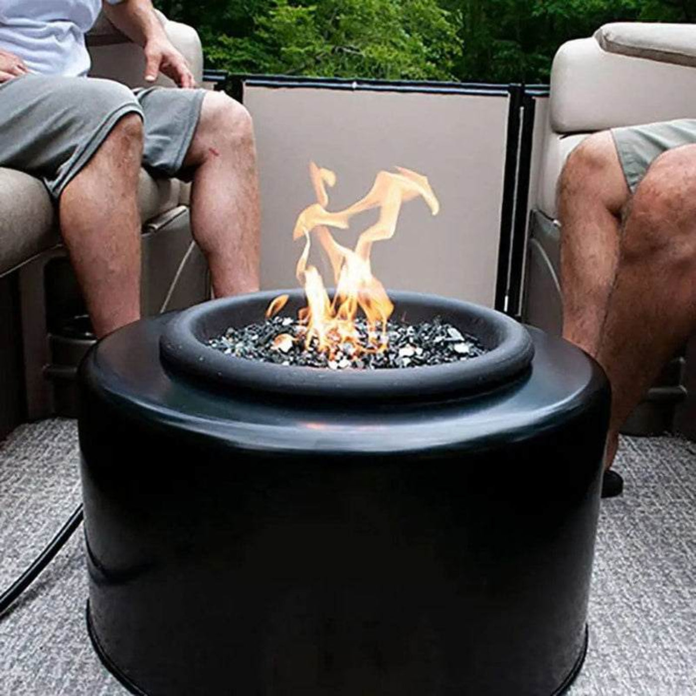 HPC Fire Sport Pit Portable Gas Fire Pit  SPORTPIT20 - SPORTPIT20-BLK