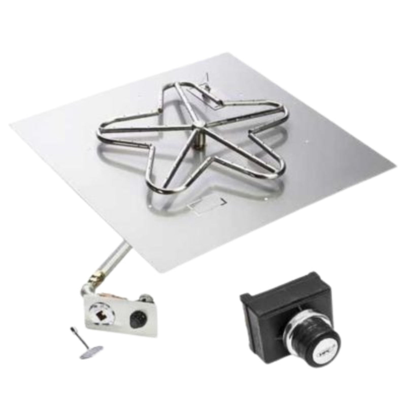 HPC Fire Square Flat Burner Insert – MLFPK18SQ-FLEX-NG