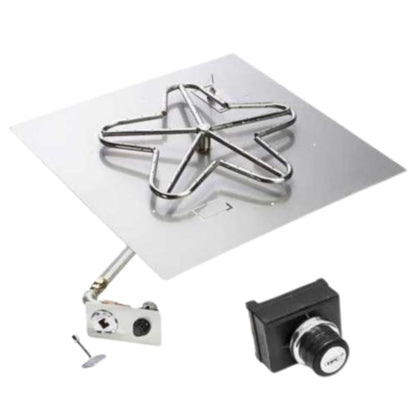 HPC Fire Square Flat Burner Insert – MLFPK18SQ-FLEX-NG