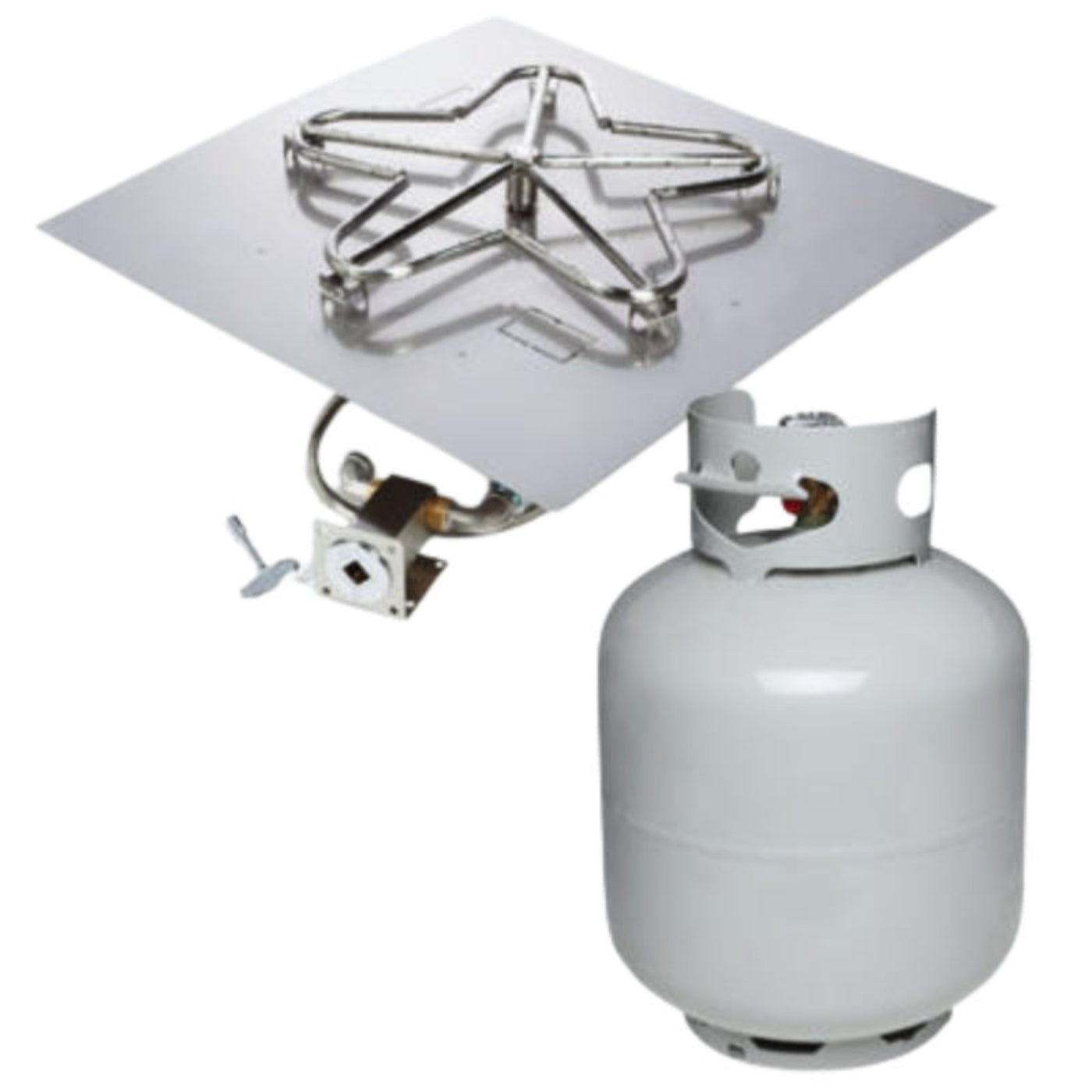 HPC Fire Square Flat Burner Insert – MLFPK18SQ-FLEX-NG