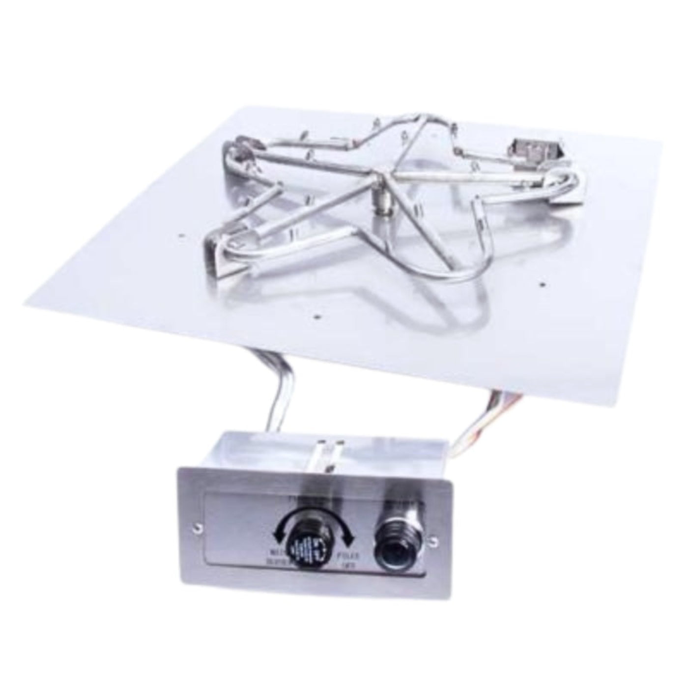 HPC Fire Square Flat Burner Insert – MLFPK18SQ-FLEX-NG