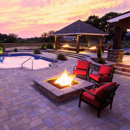 HPC Fire Square Flat Burner Insert – MLFPK18SQ-FLEX-NG