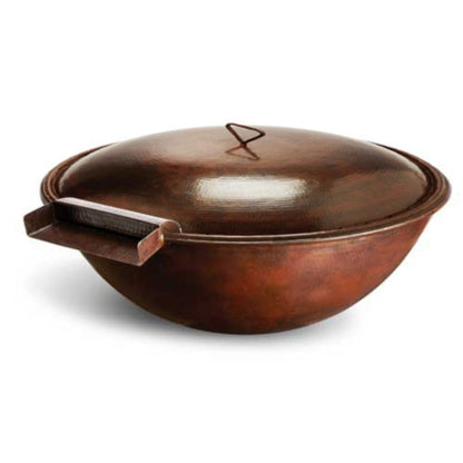 HPC Fire Tempe Hammered Copper Fire & Water Bowl - TEMP31W-LP