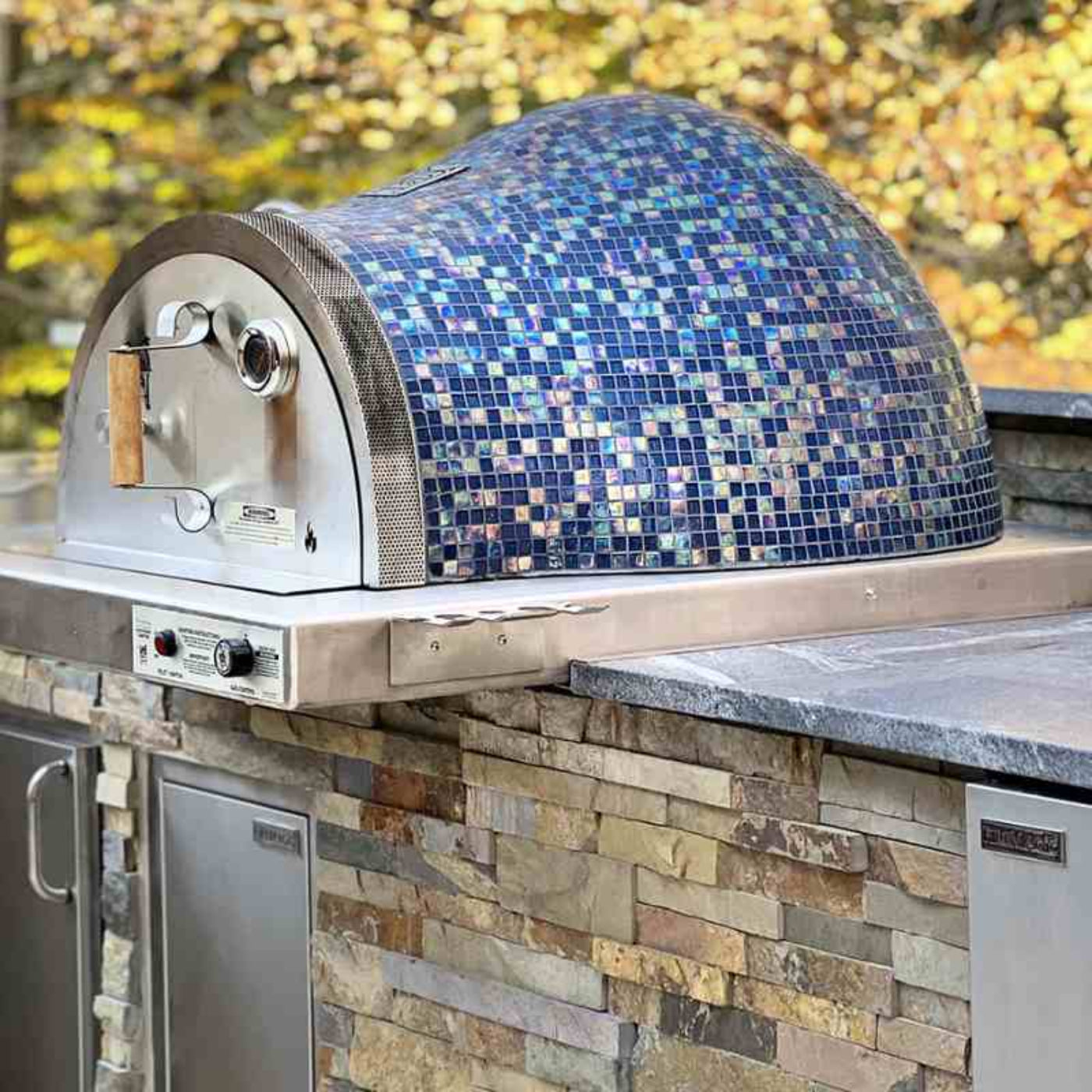 HPC Fire Forno De Pizza Built-In Outdoor Pizza Oven | Villa Series - FDP-VILLA/OB-EI-NG