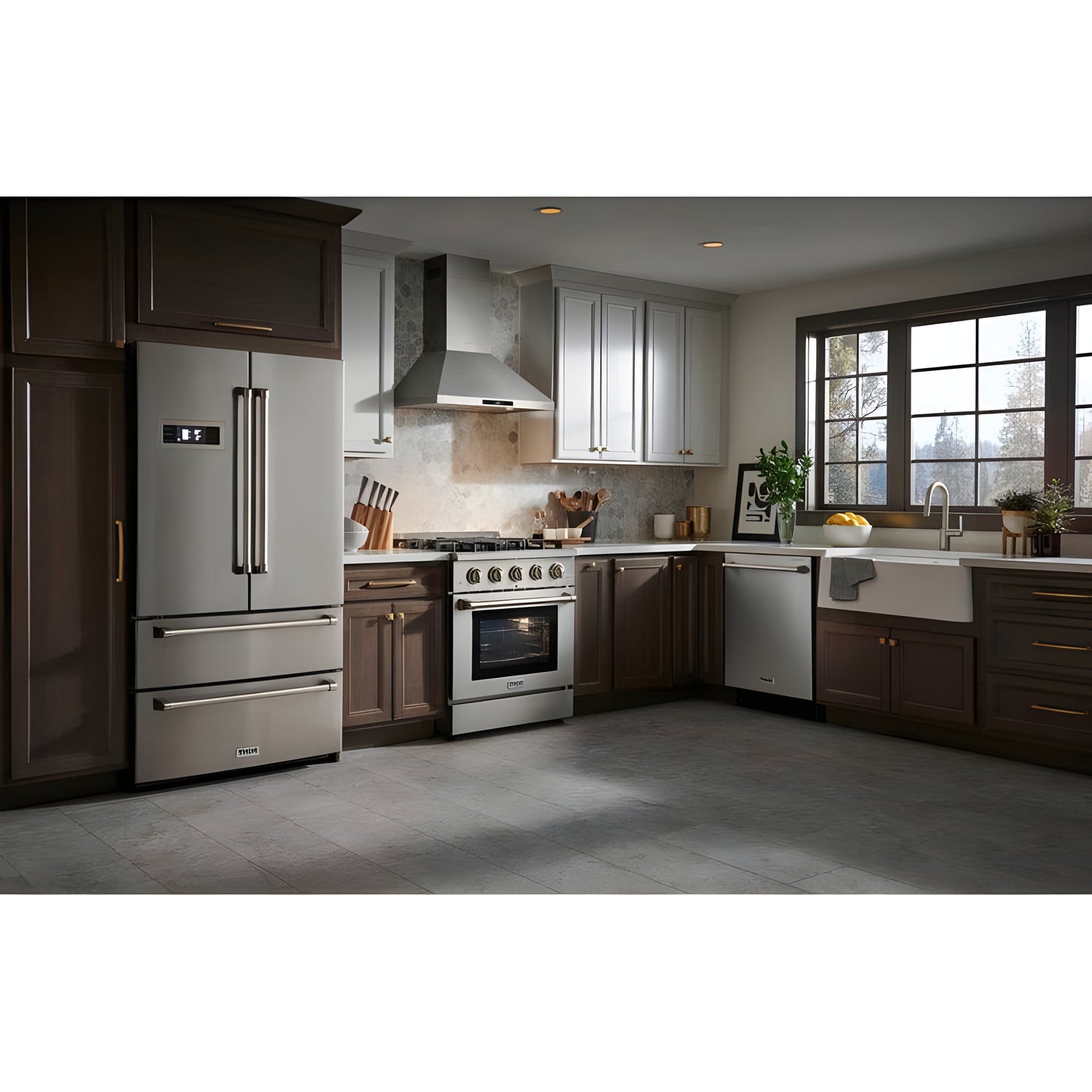 Thor Kitchen 30 in. 4.2 cu. ft. Professional Natural Gas Range in Stainless Steel, HRG3080U