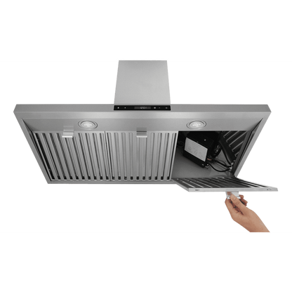 Thor Kitchen 36 Inch Wall Mount Range Hood in Stainless Steel - HRH3607U