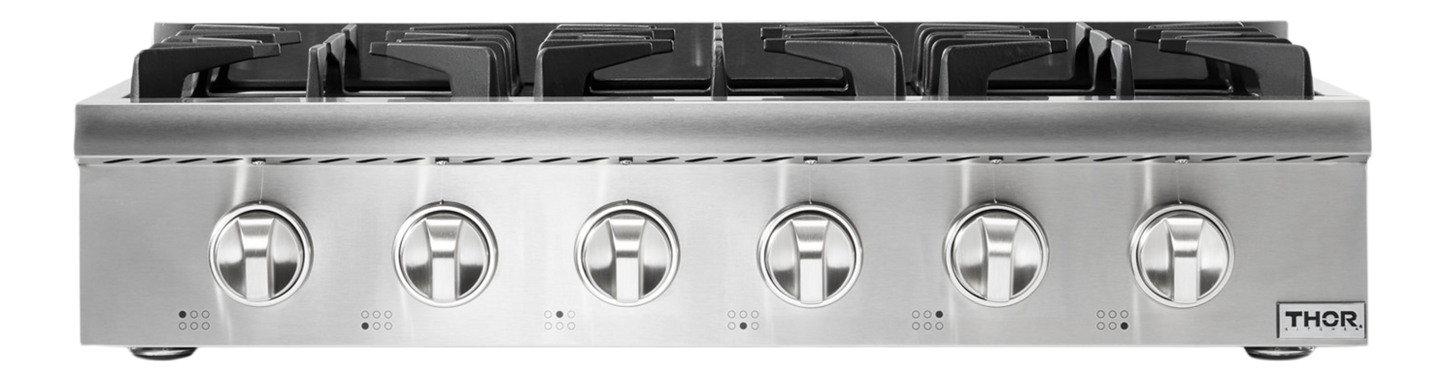 Thor Kitchen 36-Inch Professional LP Rangetop - HRT3618ULP