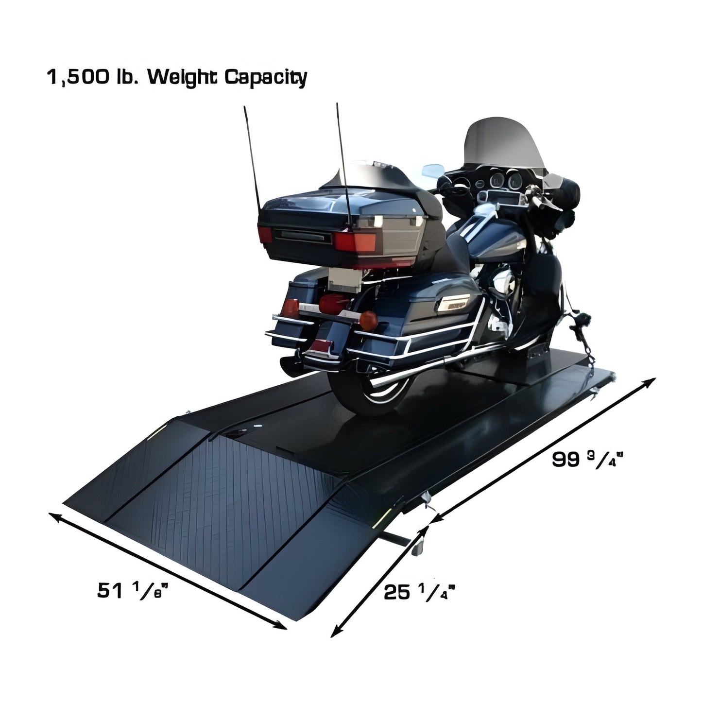 Atlas HI-RISE 1500 Motorcycle/ATV Lift - ATEHT1005-KIT-FPD
