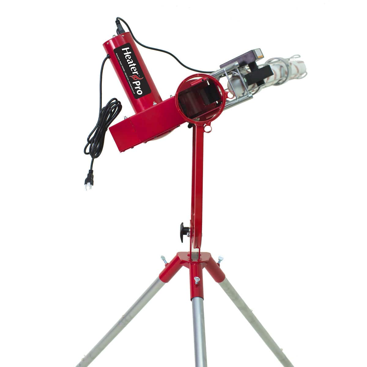 Heater Pro Fastball & Curveball Pitching Machine With Auto Ball Feeder Reconditioned - HTR499BBR