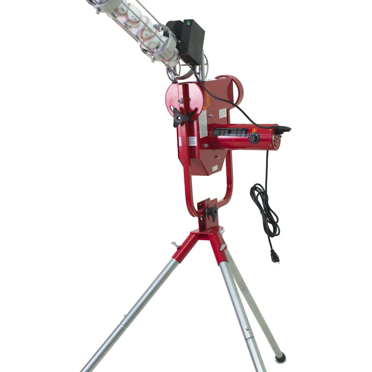 Heater Pro Fastball & Curveball Pitching Machine With Auto Ball Feeder Reconditioned - HTR499BBR