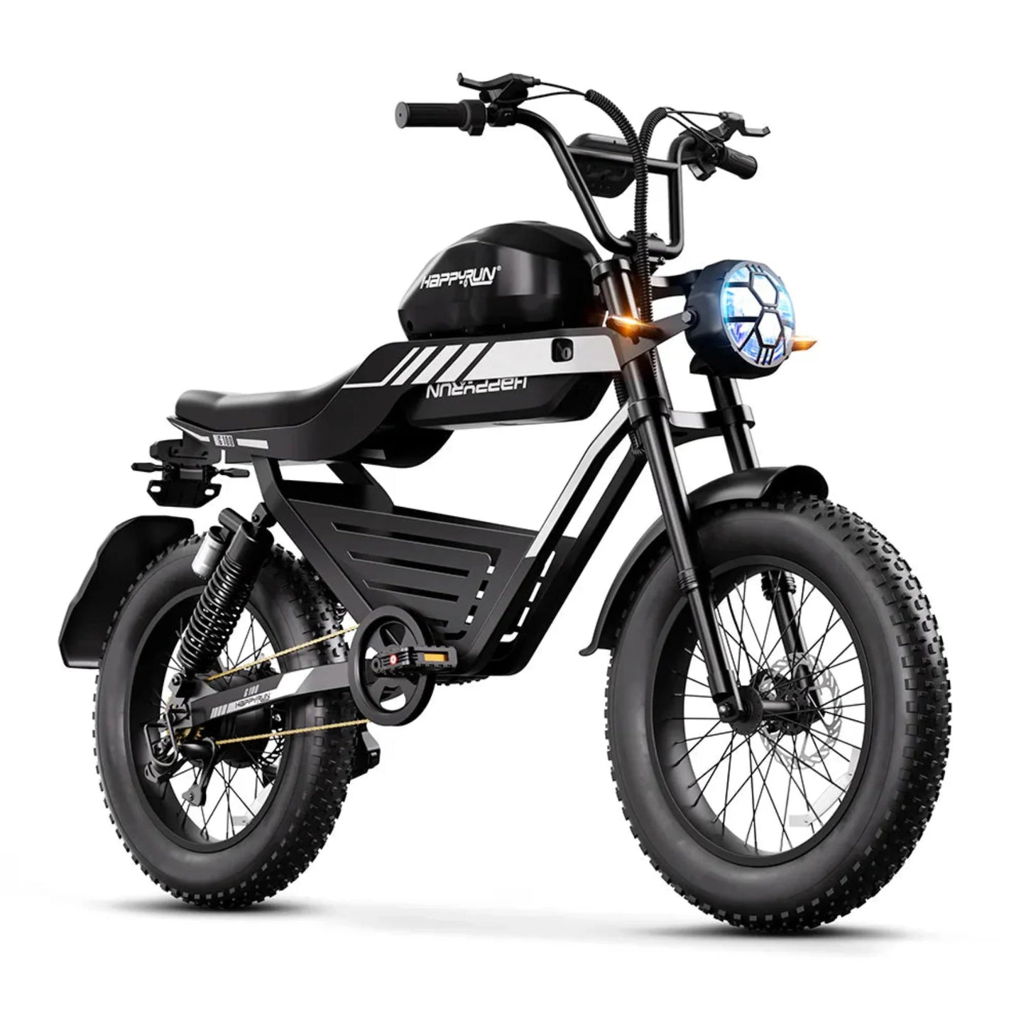 HappyRun G100 48V/38Ah 2000W Dual Battery Electric Bike