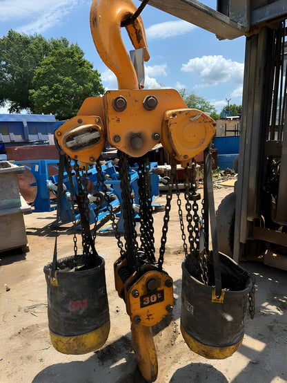 Harrington CB300-10 30 Ton Chain Hoist - Used - Harrington CB300-10