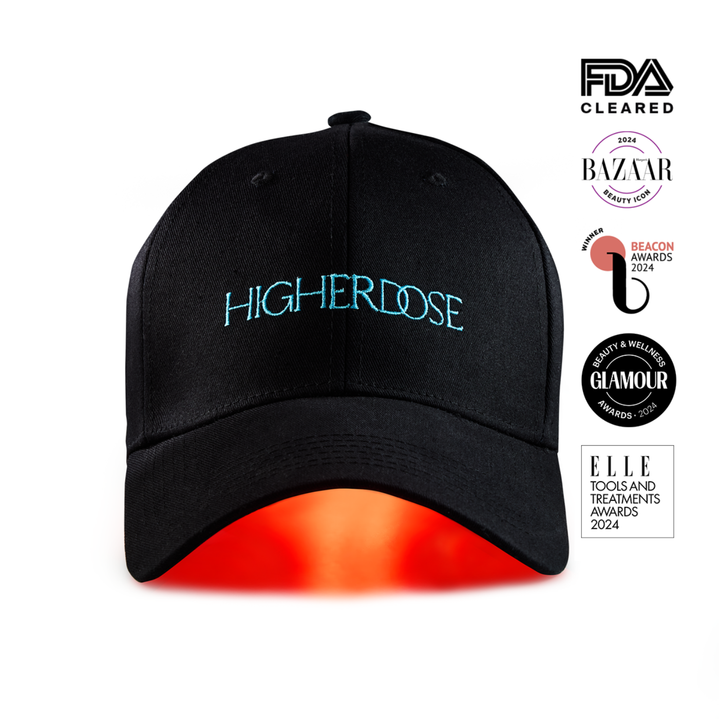 HigherDOSE Red Light Hat - REDHAT-V1