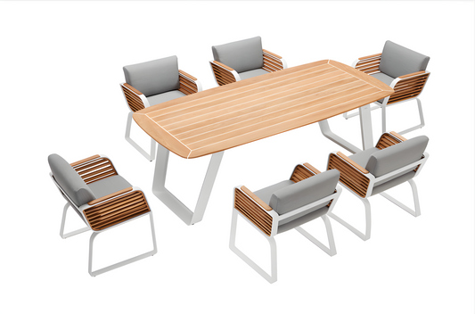 Higold Wing Dining Set - Nero - HGA-2049130