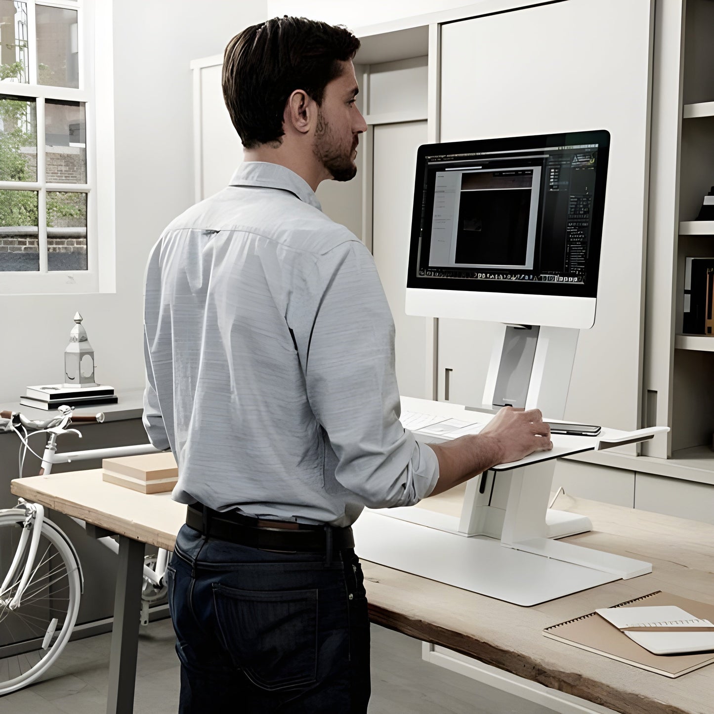 Humanscale QuickStand Height Adjustable Workstation