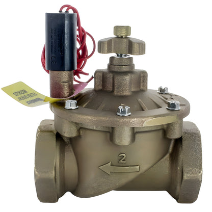 Hunter 2 in. Brass Globe Valve, Filter Sentry - IBV201GFS