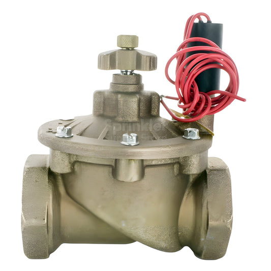 Hunter 1 1/2 in. Brass Globe Valve, Filter Sentry - IBV151GFS