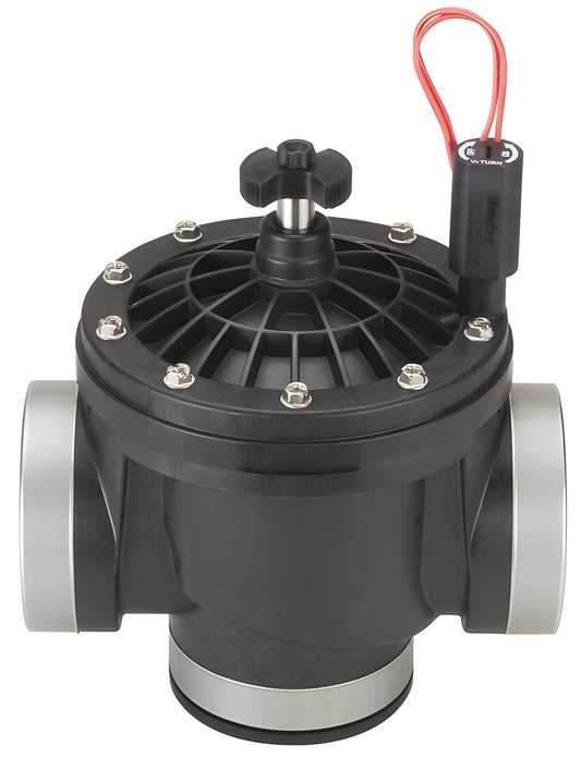 Hunter - ICV301FS - 3 in. Globe Valve, with Flow Control, Filter Sentry (Female x Female) - ICV301FS