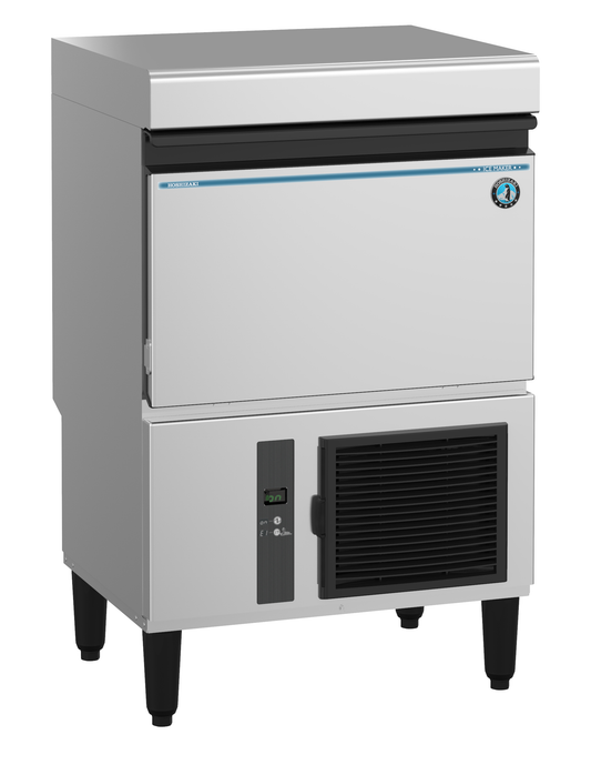 Hoshizaki | 25" Wide Air-Cooled Sphere Cube Ice Maker w/ Built-In Storage Bin -  IM-50BAA-Q