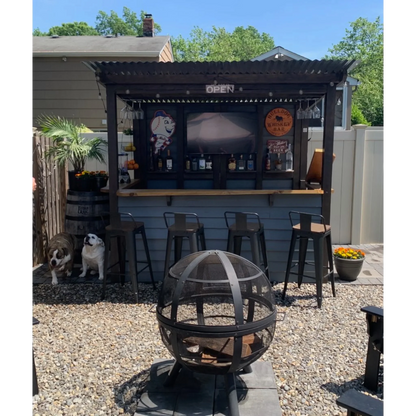 Taverns To Go 8' x 5' Backyard Bar