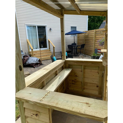 Taverns To Go 6' x 4' Backyard Bar