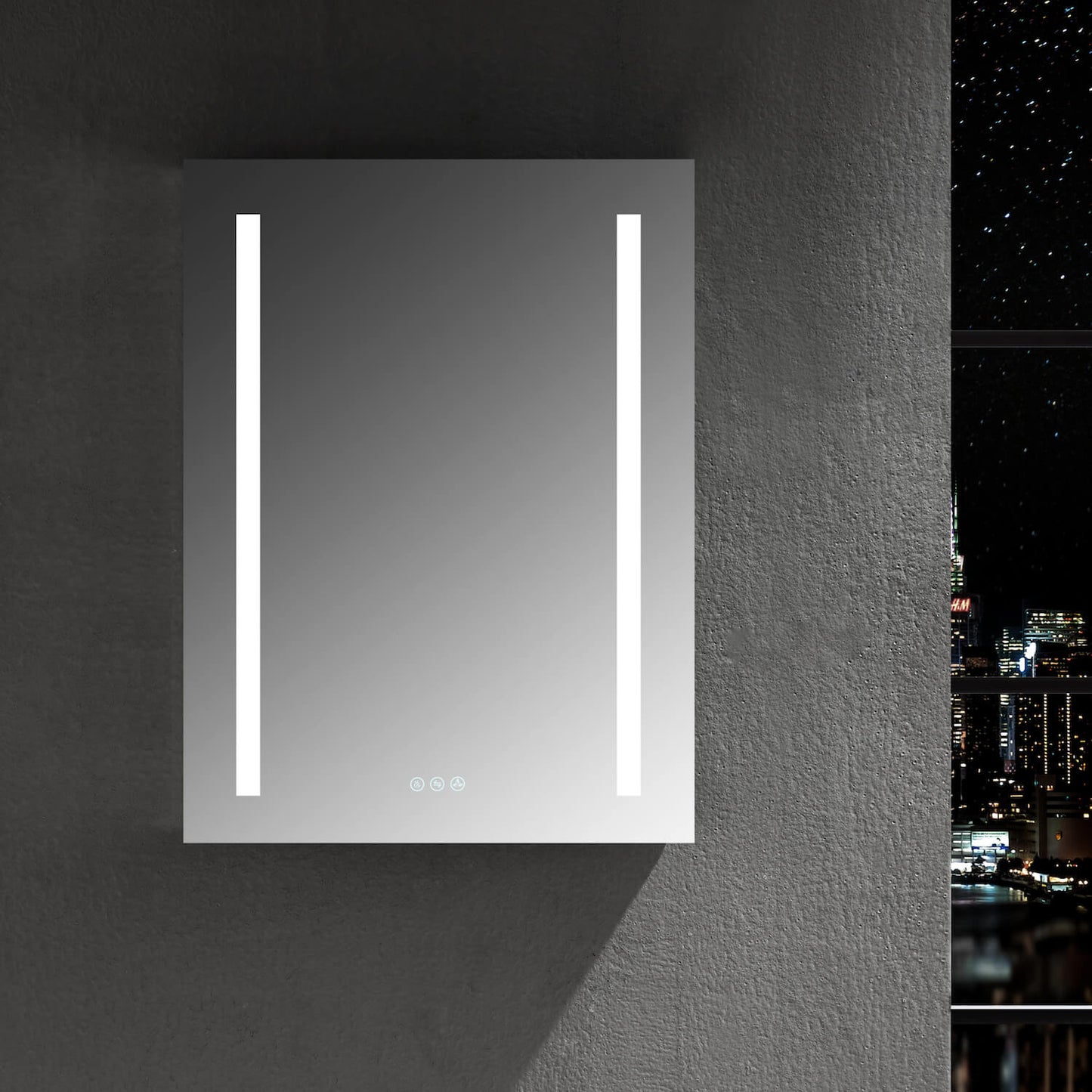 Blossom Pillar – 24 Inches LED Medicine Cabinet - MCL1 2432L - Backyard Provider