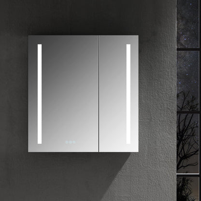 Blossom Pillar – 30 Inches LED Medicine Cabinet - MCL1 3032 - Backyard Provider
