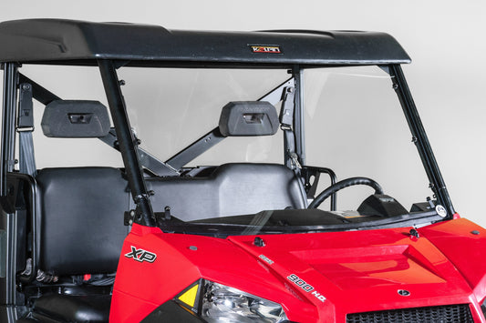Polaris Ranger Full Size 570/900/1000 Full 1/4" - Scratch Resistant Windshield -  Pro Fit Cage - PR900FULL14MAR