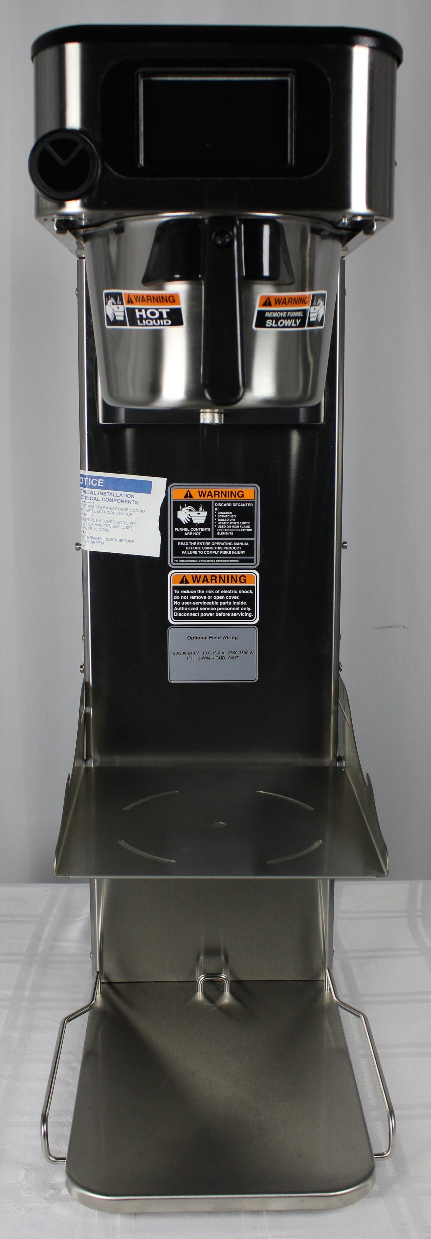 *Used* Bunn 52500.0100 ITCB Infusion Series Tea & Coffee Brewer - 1842UB525000100