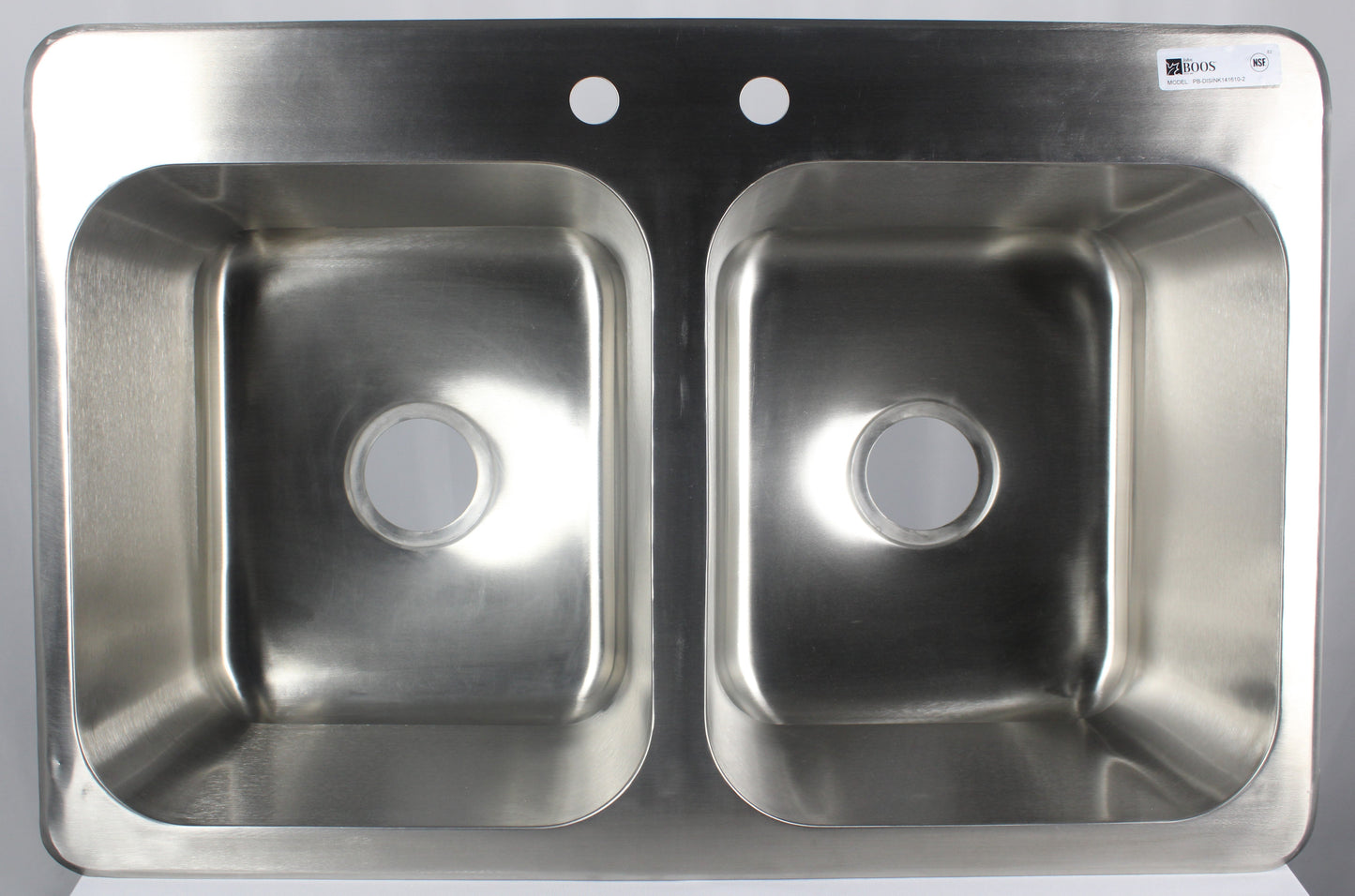 John Boos PB-DISINK141610-2 Pro-Bowl Drop-In 2 Comp. Sink - 1975DDJBPBDISINK1416102