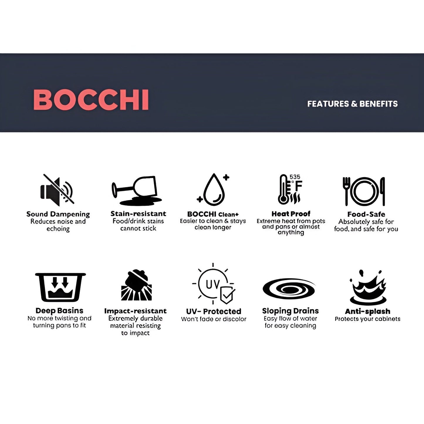 Bocchi 34" Undermount Double Bowl Composite Workstation Kitchen Sink with Covers in Metallic Black - 1618-505-0126HP