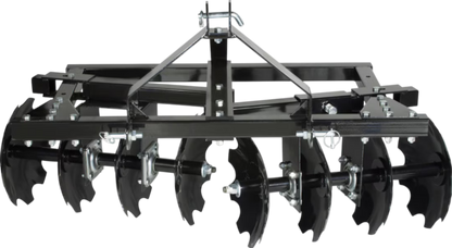 MotoAlliance Disc Plow Harrow Cat-0 Hitch Three-Point Attachment New -IP6004