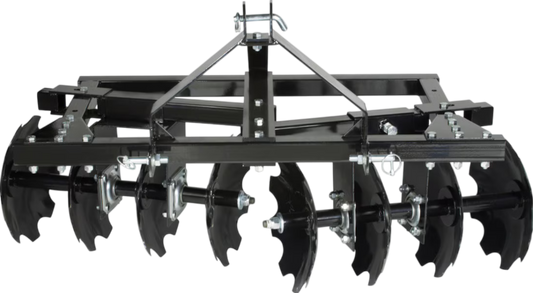 MotoAlliance Disc Plow Harrow Cat-0 Hitch Three-Point Attachment New -IP6004