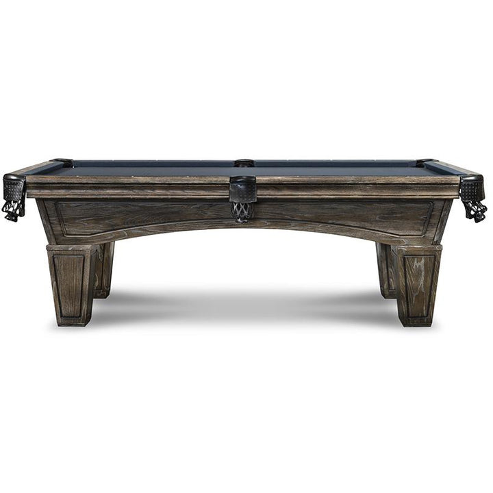 Iron Smyth The Don 8' Slate Pool Table - Brown Wash - ISAF-90010-Brownwash