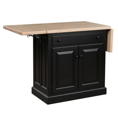 QW Amish Traditional Drop Leaf Island - 143Y-IS-79-DROPLF,BB-985-R