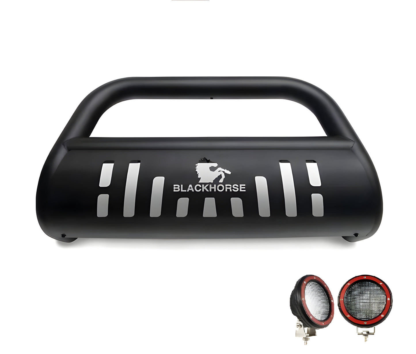 Black Horse Bull Bar Kit - CBB-FOB2901SP-PLFR