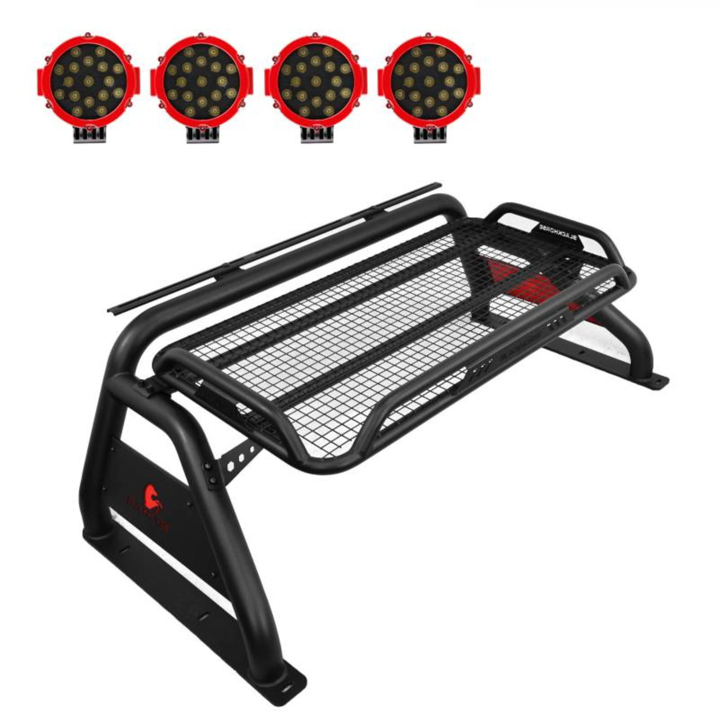 Black Horse Atlas Roll Bar Kit - BLKRBBA1BPLR