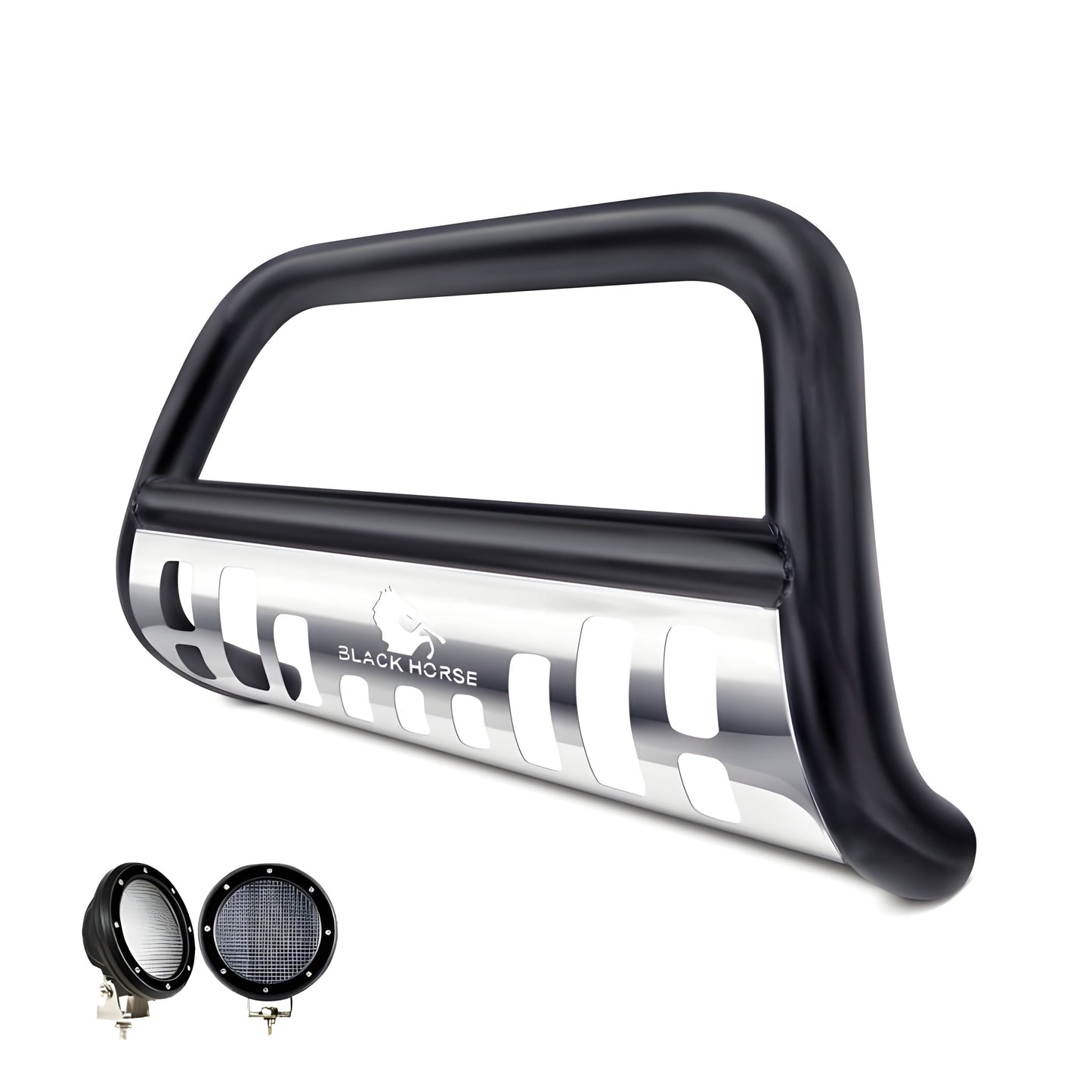 Black Horse Bull Bar Kit - BLKHOB3301LFB