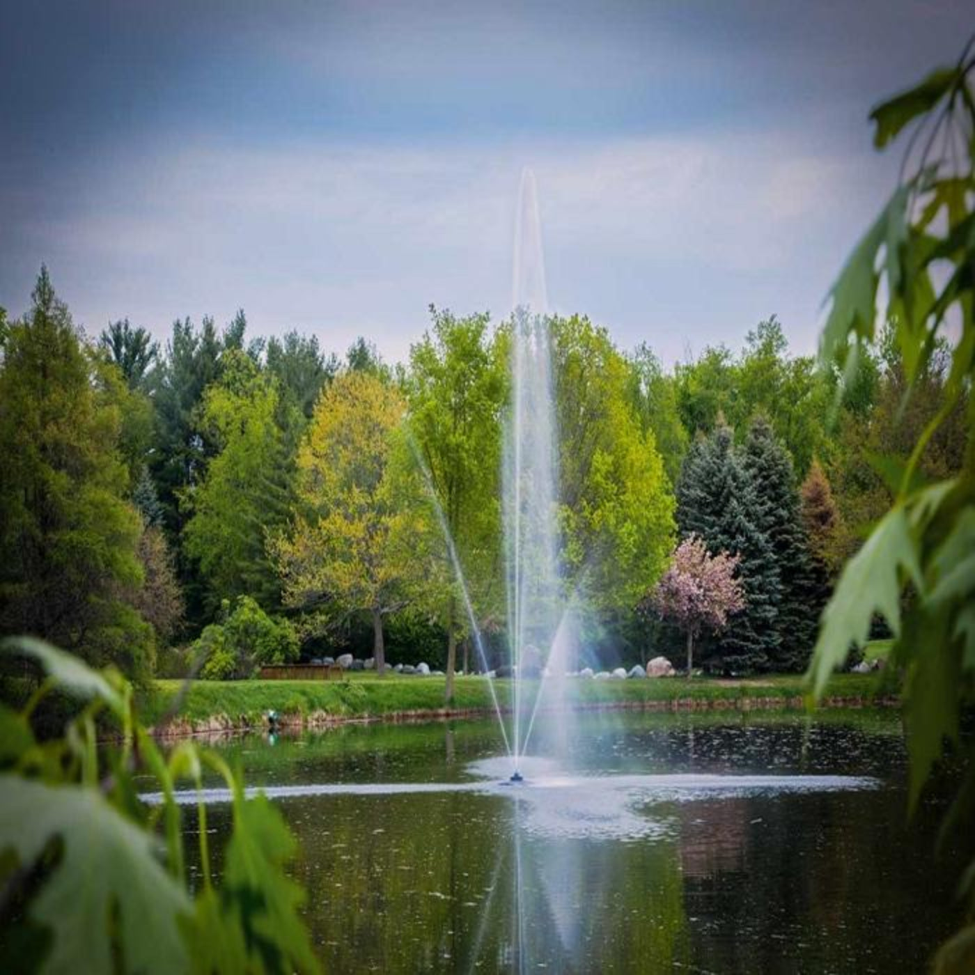 Scott Aerator Clover Pond Fountain 1.5HP 230V - 13002