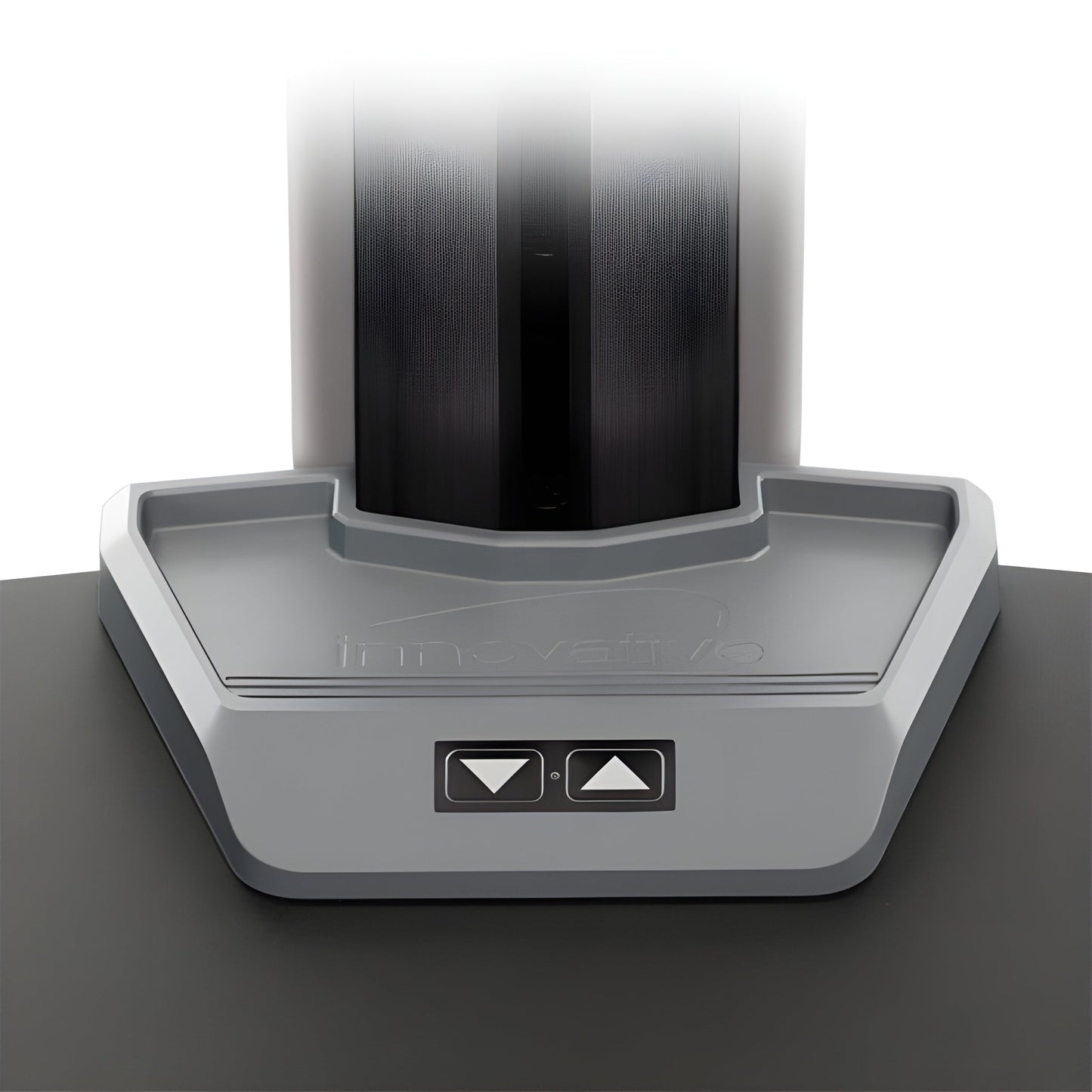 Innovative Winston E Triple Monitor Electric Sit Stand Workstation