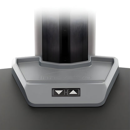 Innovative Winston E Triple Monitor Electric Sit Stand Workstation