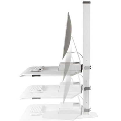 Innovative Winston Workstation Apple iMac Single Sit Stand - WNST-APL-1-248