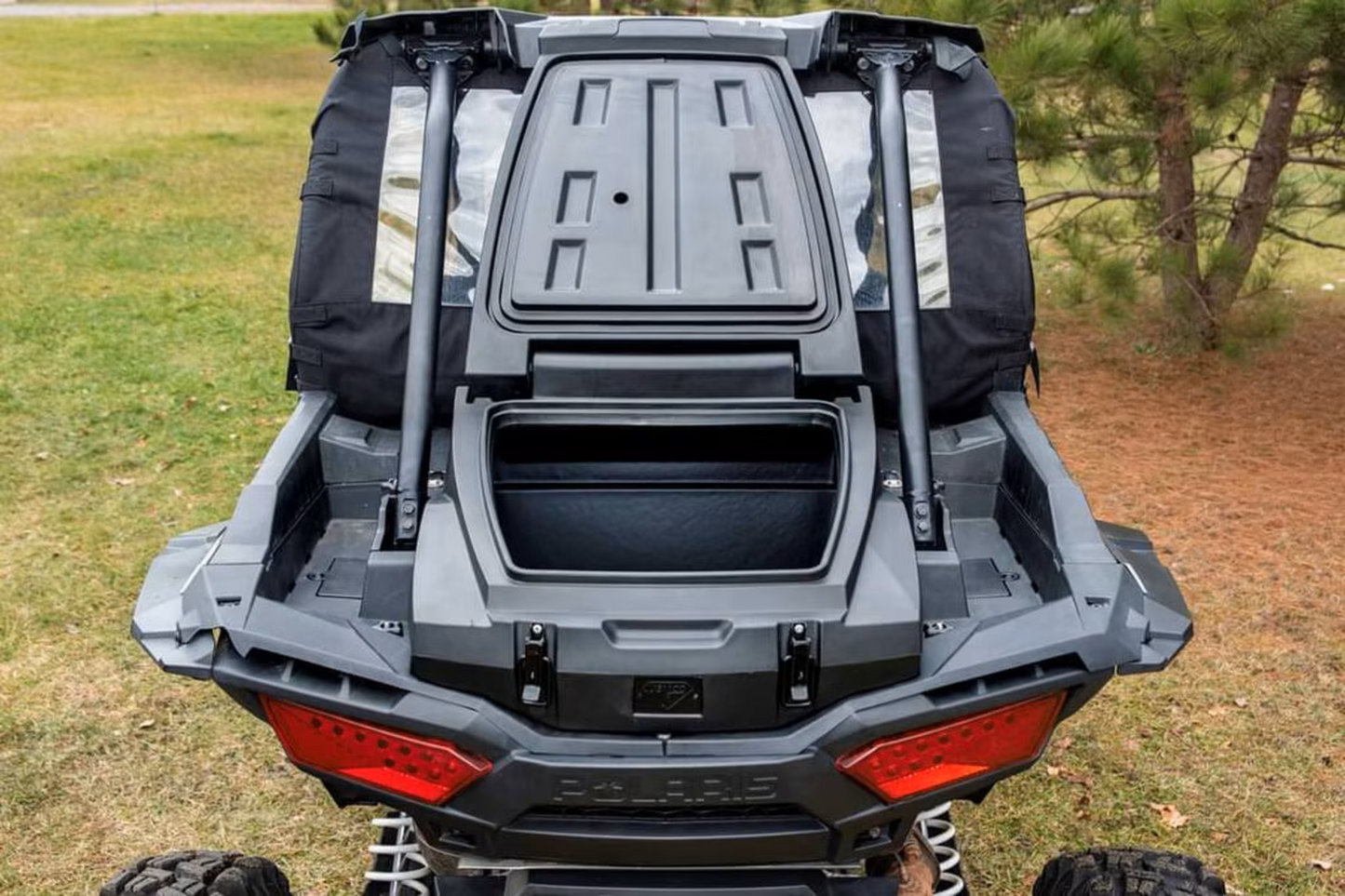 MotoAlliance Highlands UTV Rear Cargo Box 42 Gal. for 2013-2023 Polaris RZR XP1000 New - JC11101_XPII