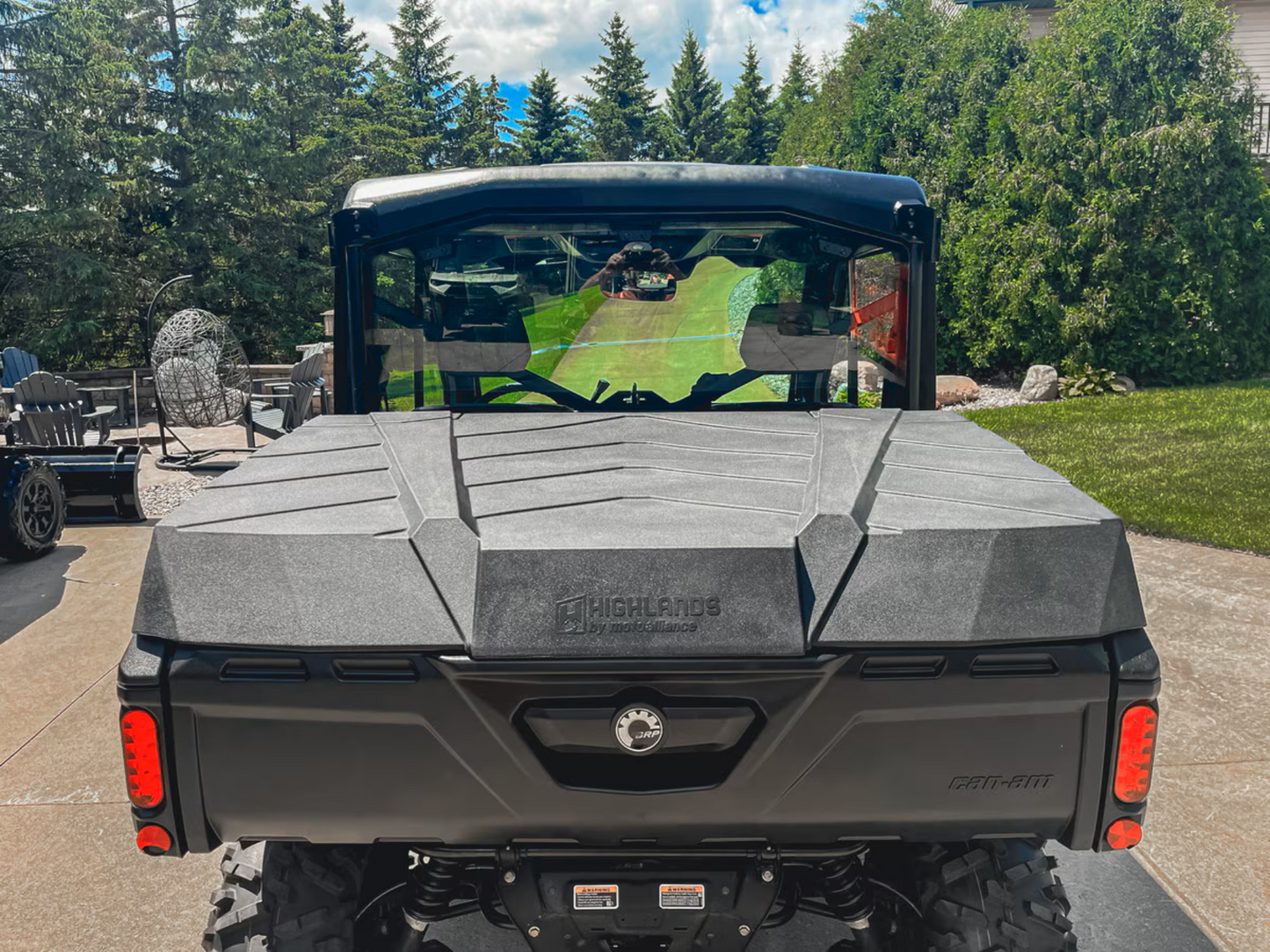 MotoAlliance Highlands UTV Cargo Bed Cover for CanAm Defender Models New - JC11144_DEFENDER