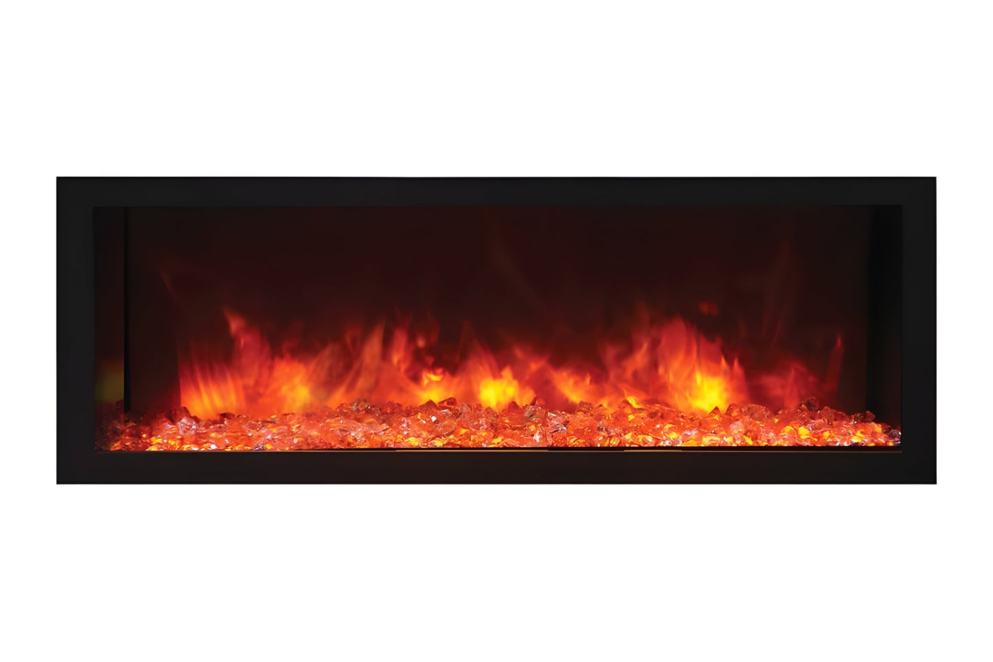 Remii 45" Extra Deep Built-In Indoor and Outdoor Linear Electric Fireplace - 102745-DE