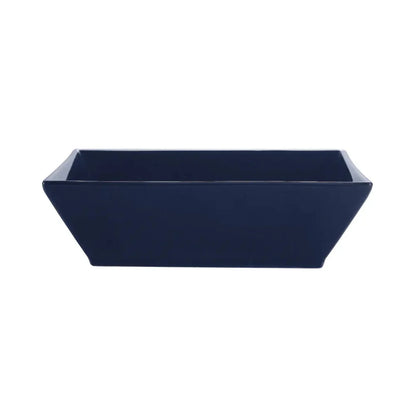CAC China  Square Bowl Cobalt Blue 42oz 8" Case of 24 Pcs - KC-B8-CBU