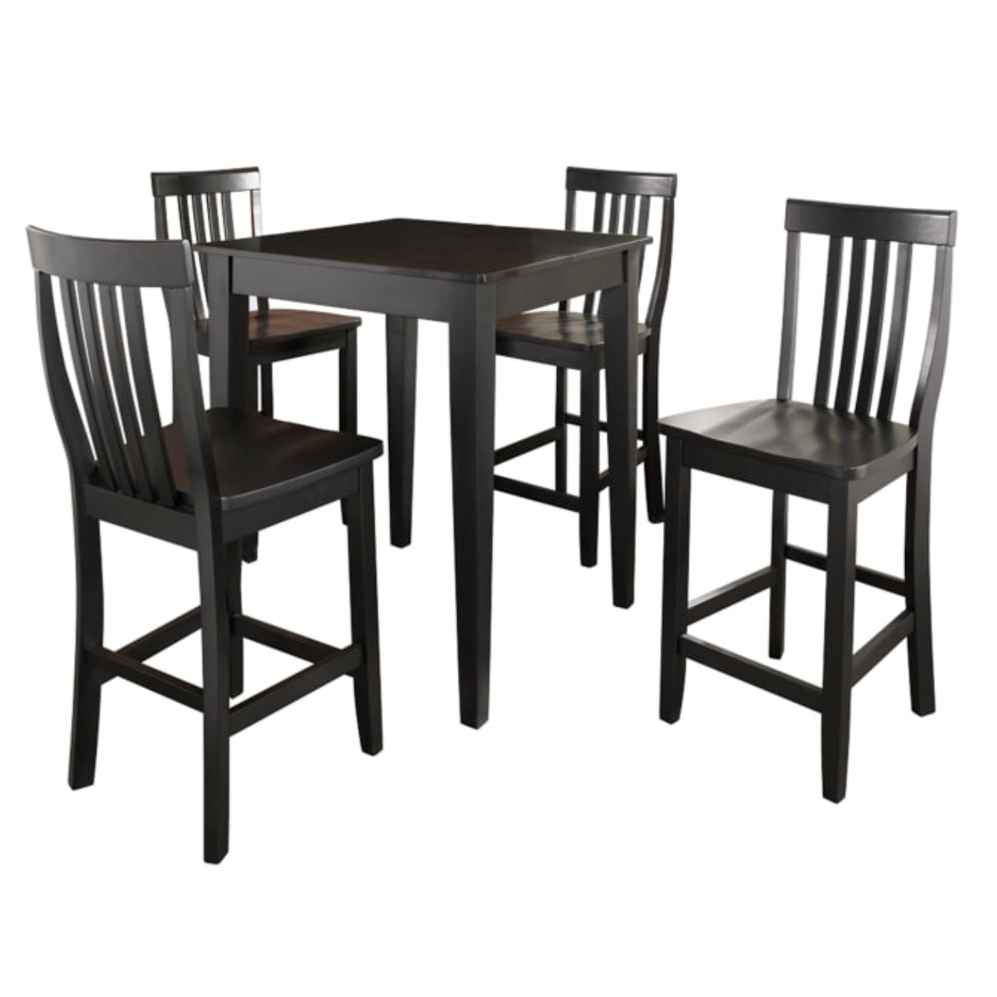 Crosley 5pc Pub Dining Set W/School House Stools - KD520007