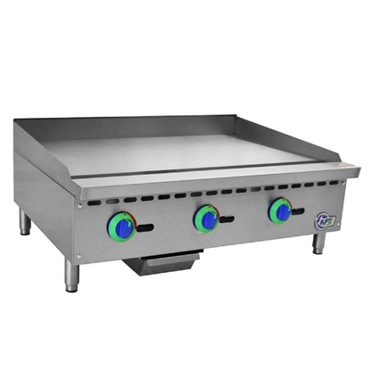 Chef AAA - KF-G36-M, Commercial 36" Griddle Countertop Gas - KF-G36-M