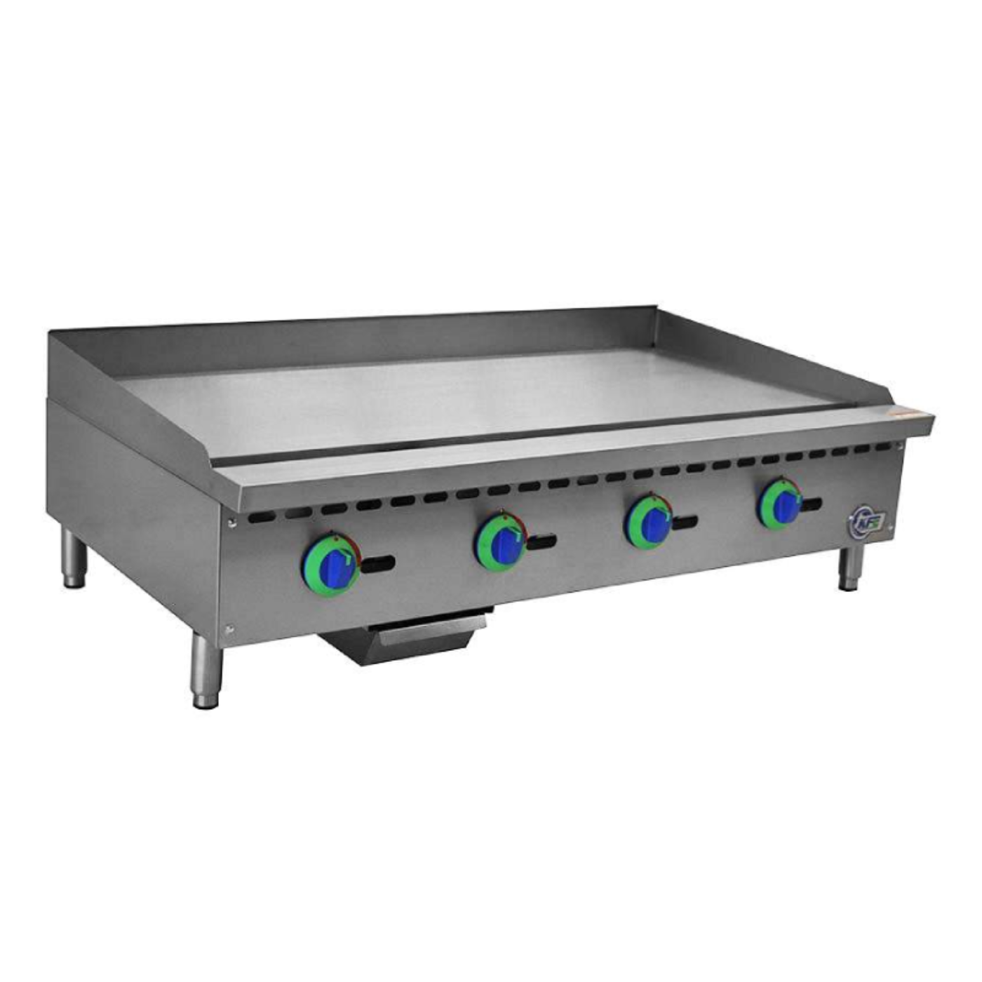 Chef AAA - KF-G48-M, Commercial 48" Countertop Gas Griddle - KF-G48-M