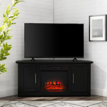 Crosley Camden 48" Corner Tv Stand W/Fireplace - KF100648
